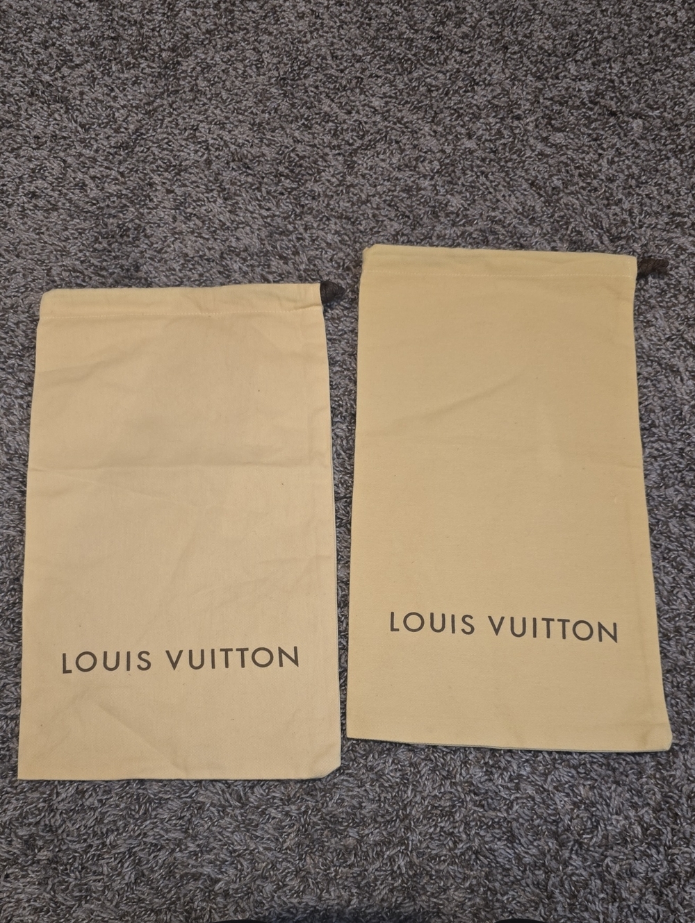 Bundle of Louis Vuitton Dust Bags